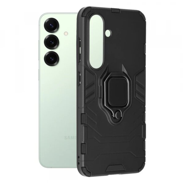 Husa pentru Samsung Galaxy S25+ S936, Techsuit, Shield, Neagra