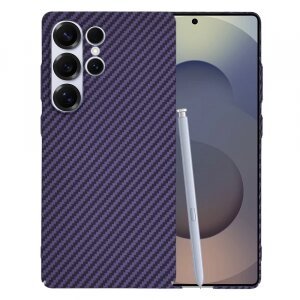 Husa pentru Samsung Galaxy S25 Ultra S938, Techsuit, Carbonite FiberShell, Mov