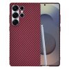 Husa pentru Samsung Galaxy S25 Ultra S938, Techsuit, Carbonite FiberShell, Rosie
