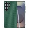 Husa pentru Samsung Galaxy S25 Ultra S938, Techsuit, Carbonite FiberShell, Verde