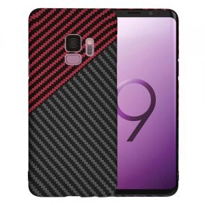 Husa pentru Samsung Galaxy S9 G960, Techsuit, Carbonite FiberShell Vortex, Rosie