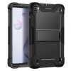 Husa pentru Samsung Galaxy Tab A7 Lite, Techsuit, Rugged TabShell, Neagra