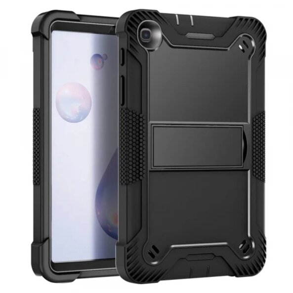 Husa pentru Samsung Galaxy Tab A7 Lite, Techsuit, Rugged TabShell, Neagra