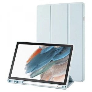 Husa pentru Samsung Galaxy Tab A8 10.5 (2021), Techsuit, Flex Trifold, Bleu