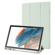 Husa pentru Samsung Galaxy Tab A8 10.5 (2021), Techsuit, Flex Trifold, Verde Deschis