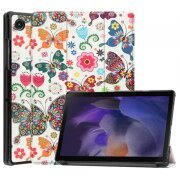 Husa pentru Samsung Galaxy Tab A8 10.5 (2021), Techsuit, FoldPro Butterfly, Multicolor