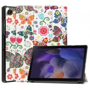 Husa pentru Samsung Galaxy Tab A8 10.5 (2021), Techsuit, FoldPro Butterfly, Multicolor
