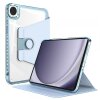 Husa pentru Samsung Galaxy Tab A9+, Techsuit, Crystal Vision, Bleu