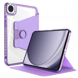 Husa pentru Samsung Galaxy Tab A9+, Techsuit, Crystal Vision, Mov