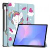 Husa pentru Samsung Galaxy Tab S10 FE+, Techsuit, FoldPro Unicorn, Multicolor