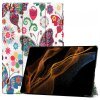 Husa pentru Samsung Galaxy Tab S10 Ultra / Tab S9 Ultra / Tab S8 Ultra, Techsuit, FoldPro Butterfly, Multicolor