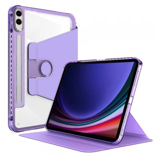 Husa pentru Samsung Galaxy Tab S10 Ultra / Tab S9 Ultra, Techsuit, Crystal Vision, Mov