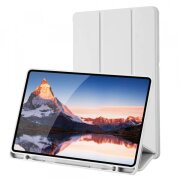 Husa pentru Samsung Galaxy Tab S6 Lite (2024) / Tab S6 Lite (2022) / Tab S6 Lite (2020), Techsuit, Flex Trifold, Gri