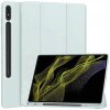 Husa pentru Samsung Galaxy Tab S8 Ultra, Techsuit, Flex Trifold, Bleu