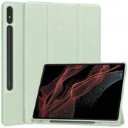 Husa pentru Samsung Galaxy Tab S8 Ultra, Techsuit, Flex Trifold, Verde Deschis