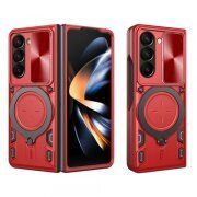 Husa pentru Samsung Galaxy Z Fold5 F946, Techsuit, CamGuard Pro, Rosie