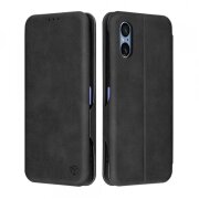 Husa pentru Sony Xperia 5 VI, Techsuit, Safe Wallet Plus, Neagra