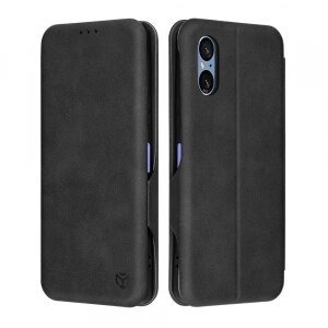 Husa pentru Sony Xperia 5 VI, Techsuit, Safe Wallet Plus, Neagra