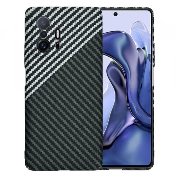 Husa pentru Xiaomi 11T / 11T Pro, Techsuit, Carbonite FiberShell, Gri