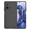 Husa pentru Xiaomi 11T / 11T Pro, Techsuit, Carbonite FiberShell, Neagra