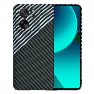 Husa pentru Xiaomi 13T Pro / 13T, Techsuit, Carbonite FiberShell, Gri
