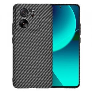 Husa pentru Xiaomi 13T Pro / 13T, Techsuit, Carbonite FiberShell, Neagra