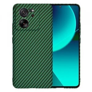 Husa pentru Xiaomi 13T Pro / 13T, Techsuit, Carbonite FiberShell, Verde
