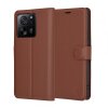 Husa pentru Xiaomi 13T Pro / 13T, Techsuit, Leather Folio, Maro