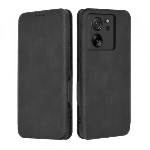 Husa pentru Xiaomi 13T Pro / 13T, Techsuit, Safe Wallet Plus, Neagra