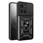 Husa pentru Xiaomi 14 Pro, Techsuit, CamShield, Neagra