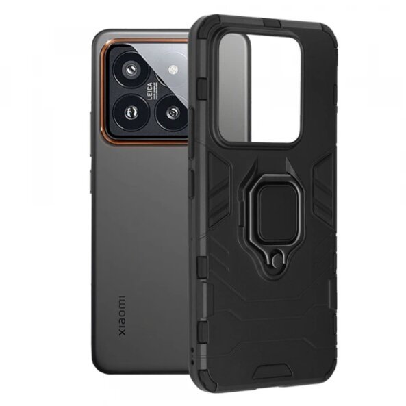 Husa pentru Xiaomi 14 Pro, Techsuit, Shield, Neagra