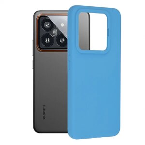 Husa pentru Xiaomi 14 Pro, Techsuit, Soft Edge, Albastra