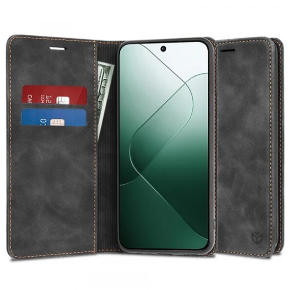 Husa pentru Xiaomi 14, Techsuit, Confy, Neagra