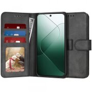 Husa pentru Xiaomi 14, Techsuit, Diary Book, Neagra