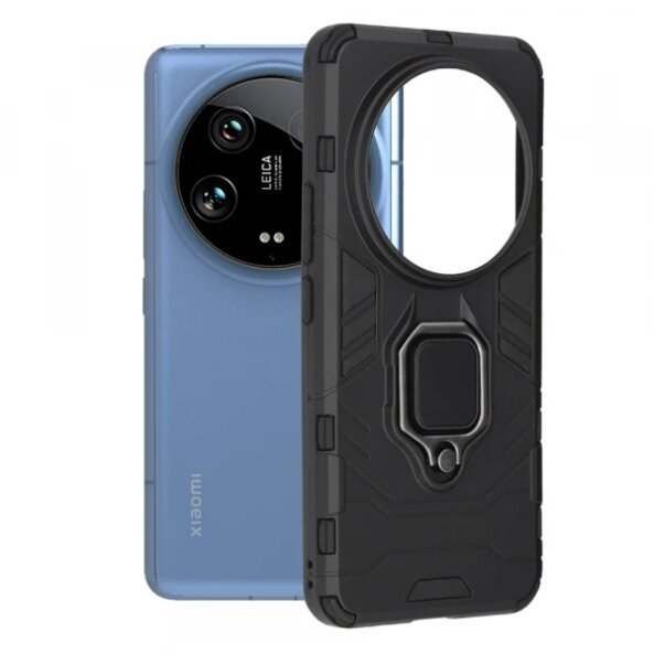 Husa pentru Xiaomi 14 Ultra, Techsuit, Shield, Neagra