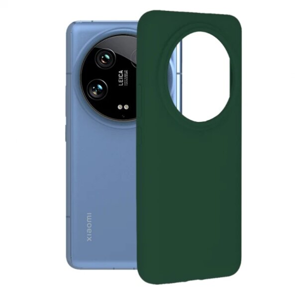 Husa pentru Xiaomi 14 Ultra, Techsuit, Soft Edge, Verde