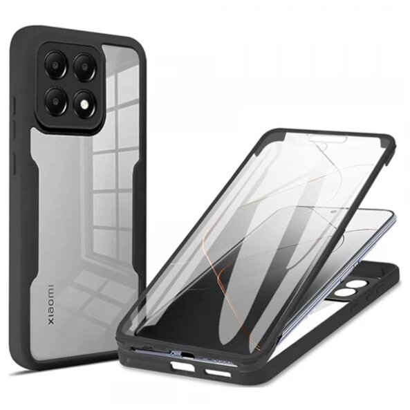 Husa pentru Xiaomi 14T Pro, Techsuit, ColorVerse 360, Neagra