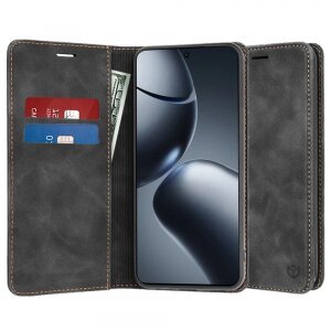 Husa pentru Xiaomi 14T Pro, Techsuit, Confy, Neagra