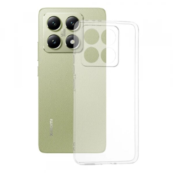 Husa pentru Xiaomi 14T, Techsuit, Clear, Transparenta
