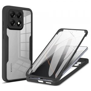 Husa pentru Xiaomi 14T, Techsuit, ColorVerse 360, Neagra