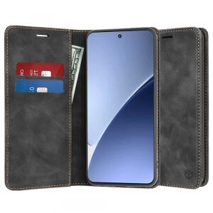 Husa pentru Xiaomi 15 Pro, Techsuit, Confy, Neagra