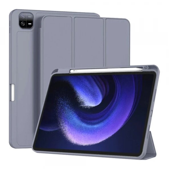 Husa pentru Xiaomi Pad 6 / 6 Pro, Techsuit, Flex Trifold, Mov