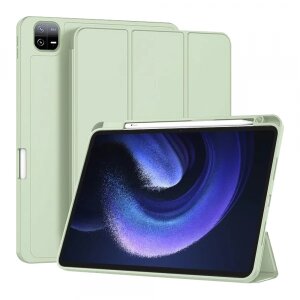 Husa pentru Xiaomi Pad 6 / 6 Pro, Techsuit, Flex Trifold, Verde Deschis