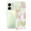 Husa pentru Xiaomi Poco C65 / Redmi 13C, Techsuit, Marble, Mov