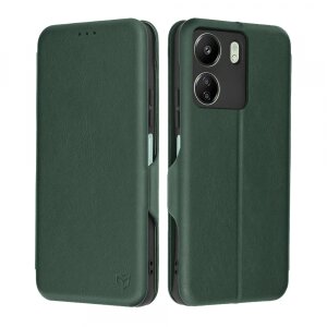 Husa pentru Xiaomi Poco C65 / Redmi 13C, Techsuit, Safe Wallet Plus, Verde