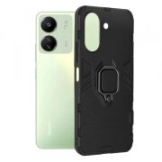Husa pentru Xiaomi Poco C65 / Redmi 13C, Techsuit, Shield, Neagra