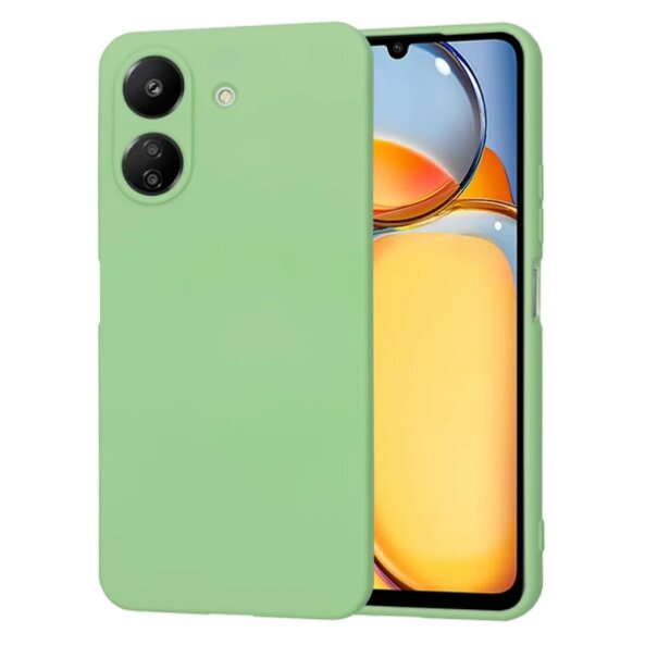 Husa pentru Xiaomi Poco C65 / Redmi 13C, Techsuit, SoftFlex, Verde