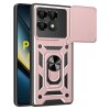 Husa pentru Xiaomi Poco F6 Pro, Techsuit, CamShield, Roz