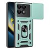 Husa pentru Xiaomi Poco F6 Pro, Techsuit, CamShield, Verde