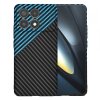 Husa pentru Xiaomi Poco F6 Pro, Techsuit, Carbonite FiberShell, Bleu